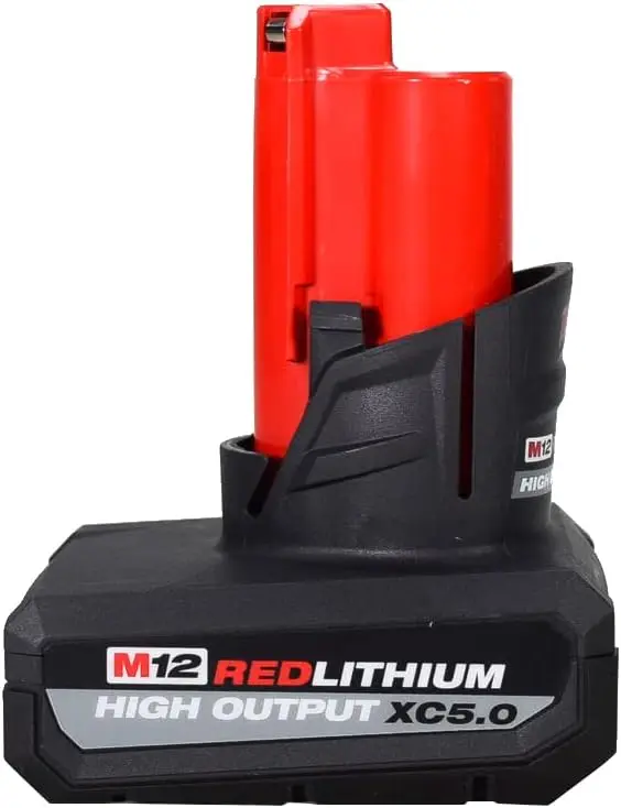 Milwaukee 48-11-2450 12V Lithium-Ion High Output 5Ah Battery 2 Pack