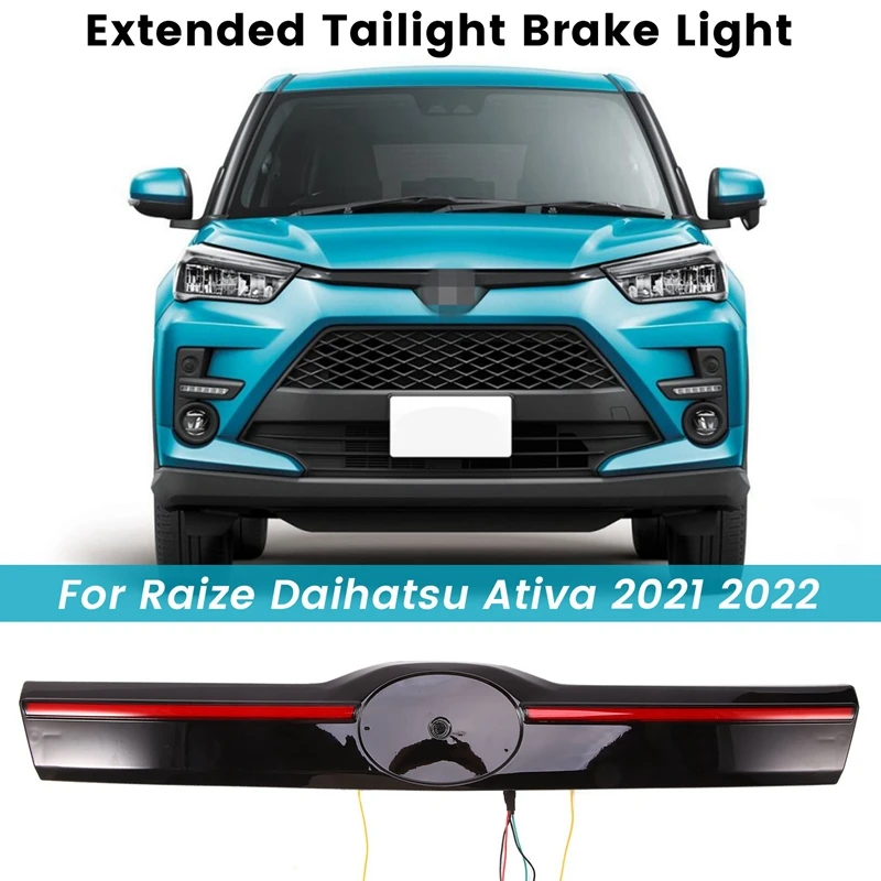 

Автомобильный светодиодный расширенный задний фонарь, стоп-сигнал для Toyota Raize Daihatsu Ativa 2021 2022, старт-стример