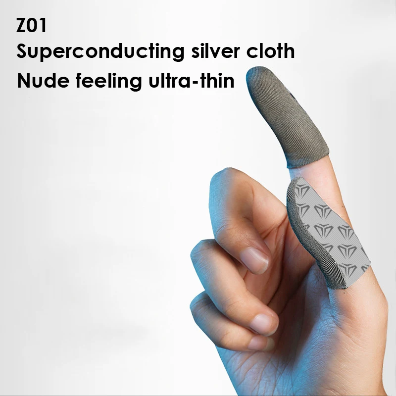 Upgraded Gaming Finger Gloves With Box Breathable Fingertips For PUBG Mobile Games Ultra-thin Finger Sleeve Games Accessories