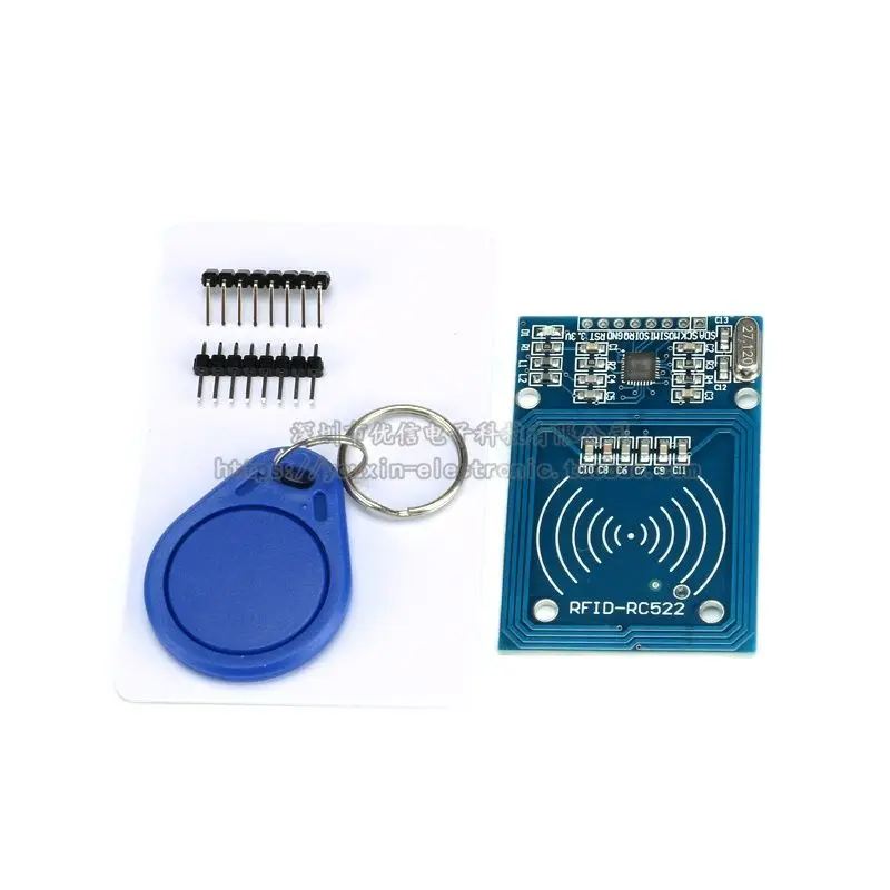 RFID RC-522 IC Card Induction Module Radio Frequency Identification Reader Writer for Electronic Projects