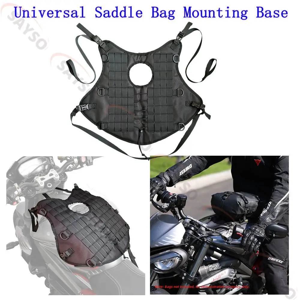 

Motorcycle Tank Side Hanging System Motor Fuel Tank Side Bag Base Motor Front Bag Mounting Base