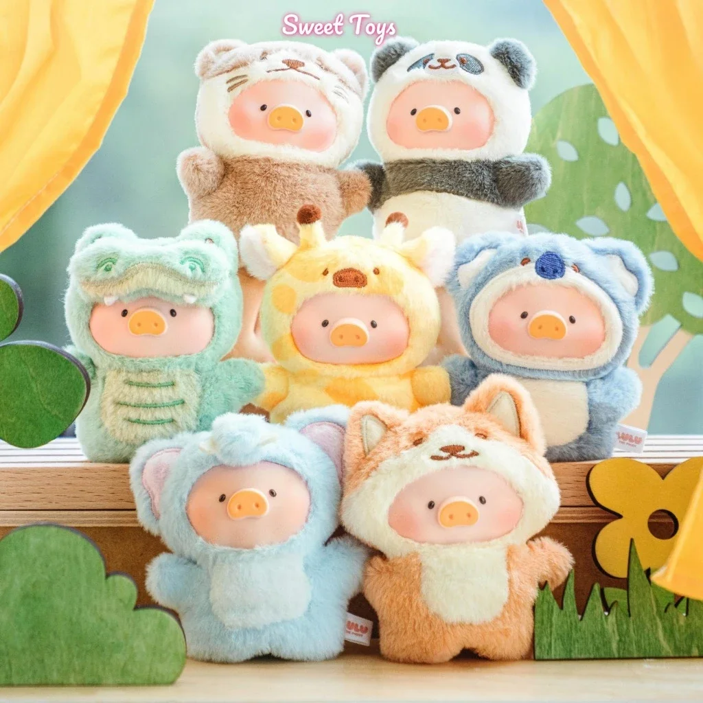 

Lulu Pig Animal Party Forest Theater Series слепая коробка Mystery Box виниловая подвеска для лица аниме фигурка куклы игрушка украшение подарок ребенку