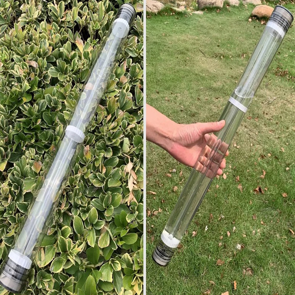 Fishing Float Container Fishing Rod Float Storage Tube Clear Loaded Pellet Waggler Float Tube Fishing Tackle Accessory