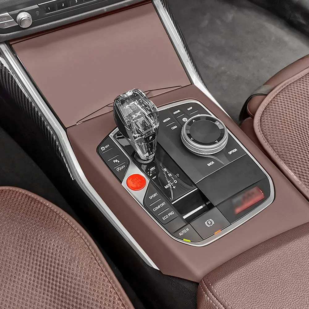 Car Decoration Center Console Panel Trim For BMW New 3 4 Series i3 i4 2020-2023 Cars Accessories Upgrade Modify A Car