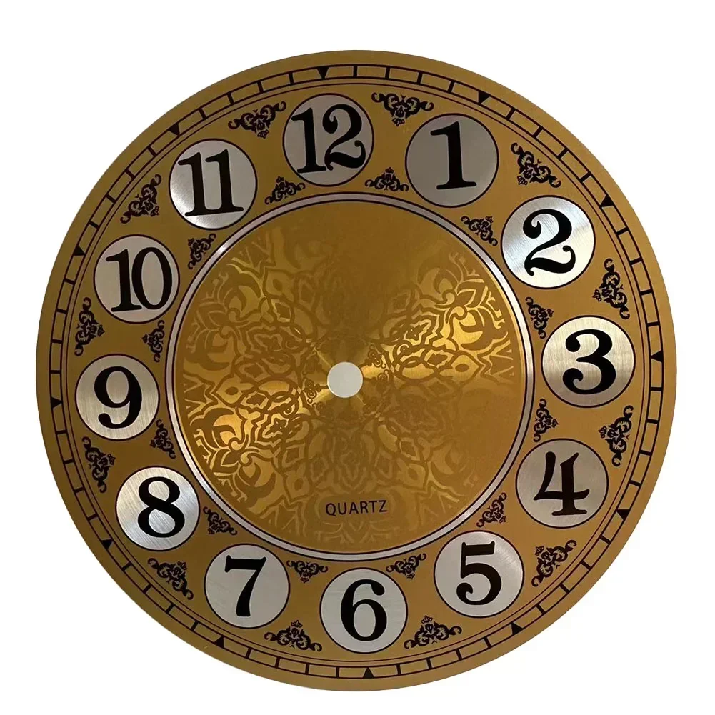 7 In Quartz Wall Clock Dial Face Metal Design DIY Table Wall Clocks Arabic Numerals Vintage Metal Clock For Bedroom Living Room