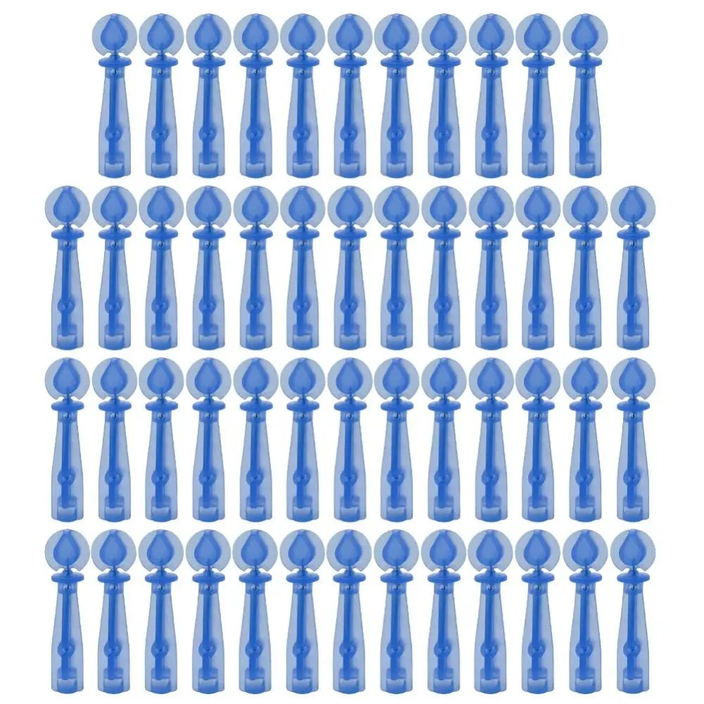 50 pçs/caixa removedor de cravo descartável acne agulha profissional espinha pinos removedor cravo ferramenta extrator mancha azul