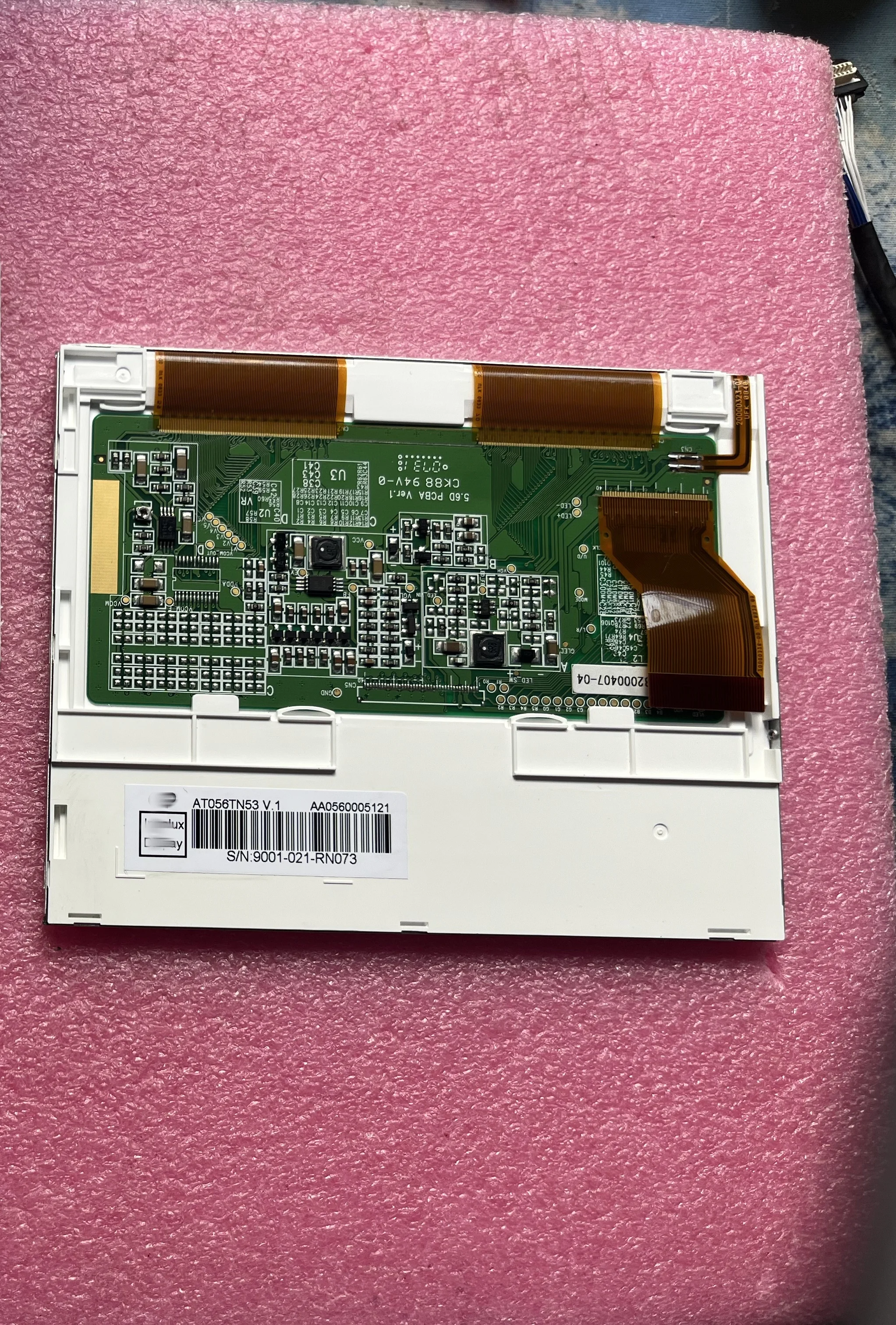 AT056TN53 V.1 Painel de tela LCD de 5,6 polegadas 640x480