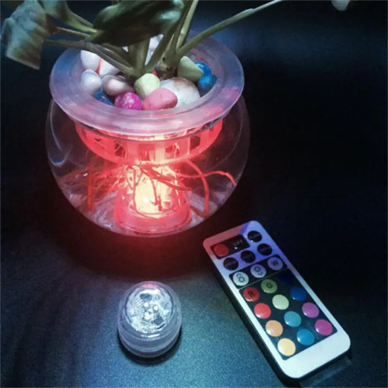 1/2PCS Extremely Beautiful Candle Lamp Led Light Emitting Technology Waterproof Candle Small Night Light Colorful