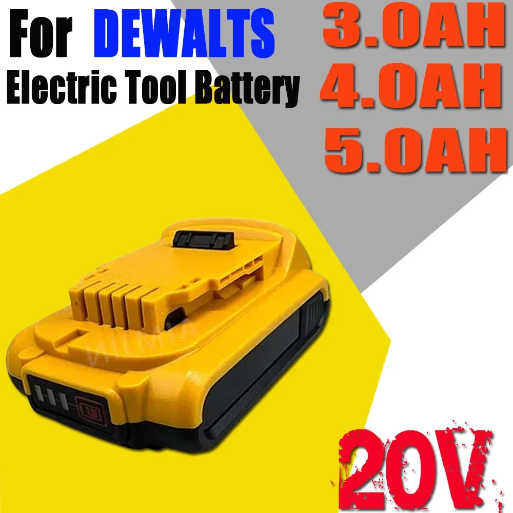 

Suitable For Dewei Electric Tools 20V 4.0Ah MAX XR DCB205 DCD74 DCB201 DCG412 DCD740 DCB203 Charging and Battery Replacement