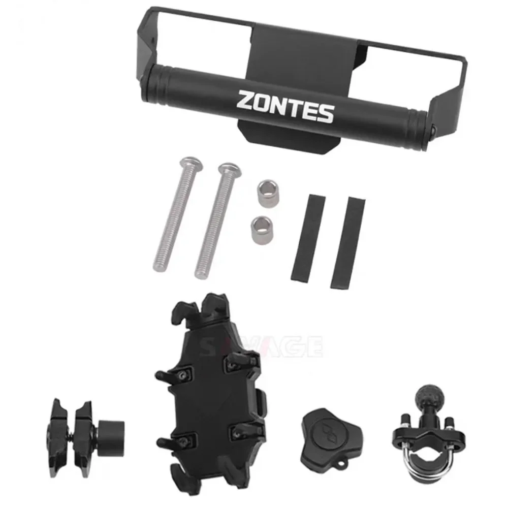 For Zontes 368G G368 368 G Motorcycle Navigation Bracket Plate Phone Stand Holder GPS Holder Mobile Phone Navigation Bracket