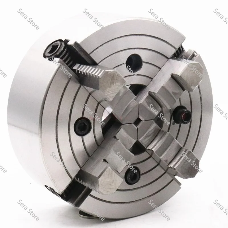 Four-jaw Single-action Chuck K72 80 100 125 160 200 250, Specially Designed for CNC Lathes