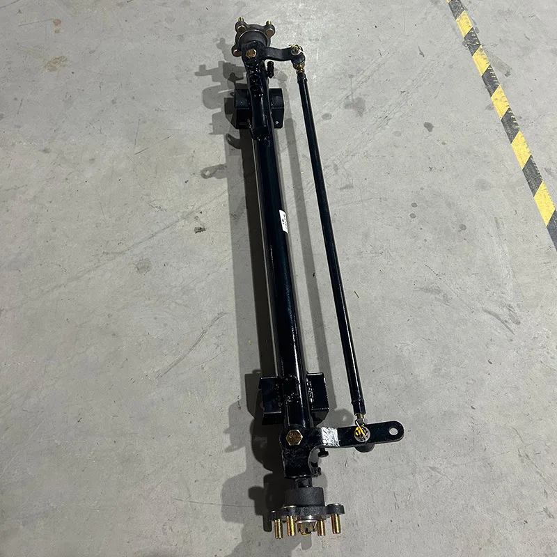 Electric four-wheeler non-disc brake front axle assembly 1115mm modified bridge full set of accessories