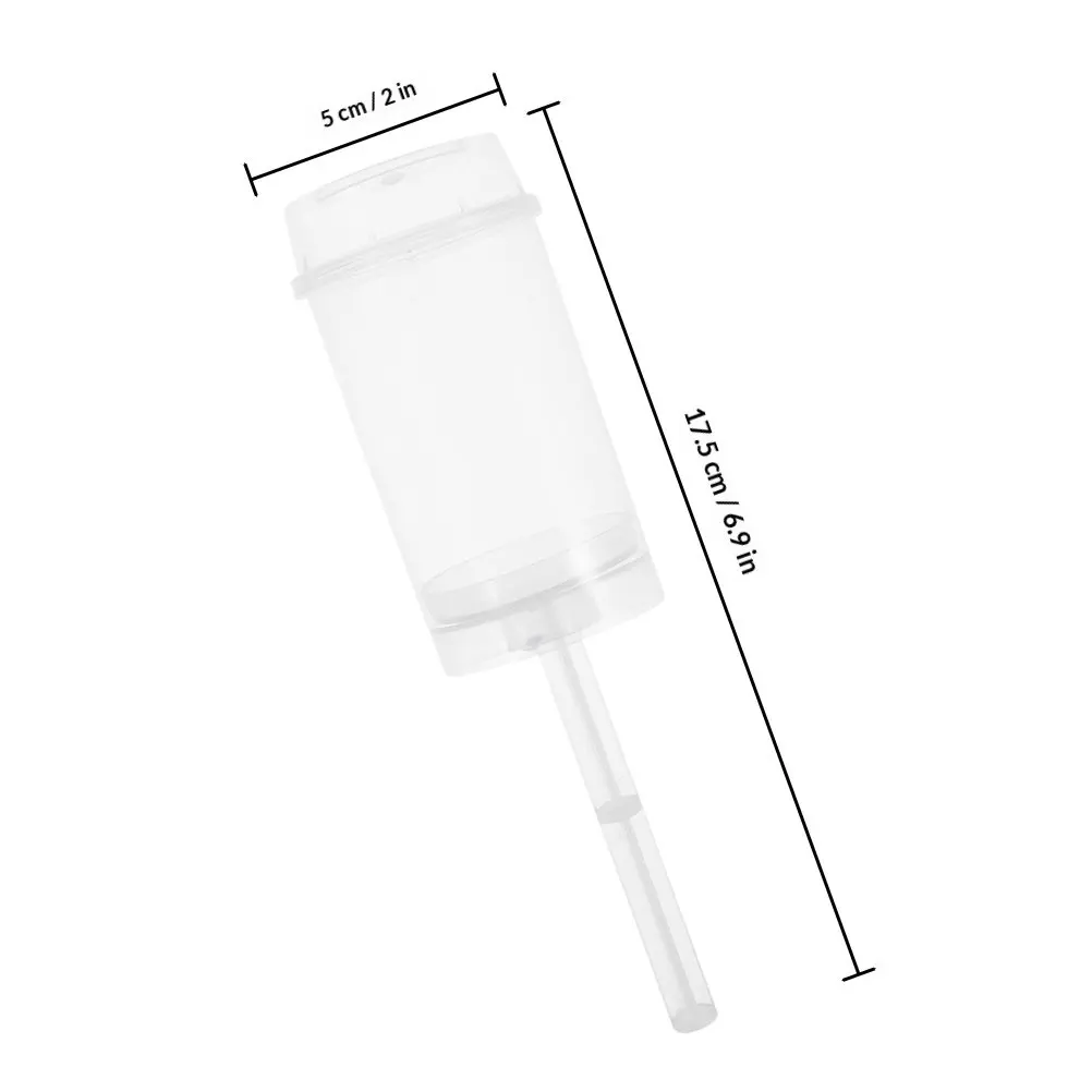 60Pcs Push Push Cake Cups Leakproof PP Cake Pop Containers Clear Lid Party Dessert Holders with Lids view 6