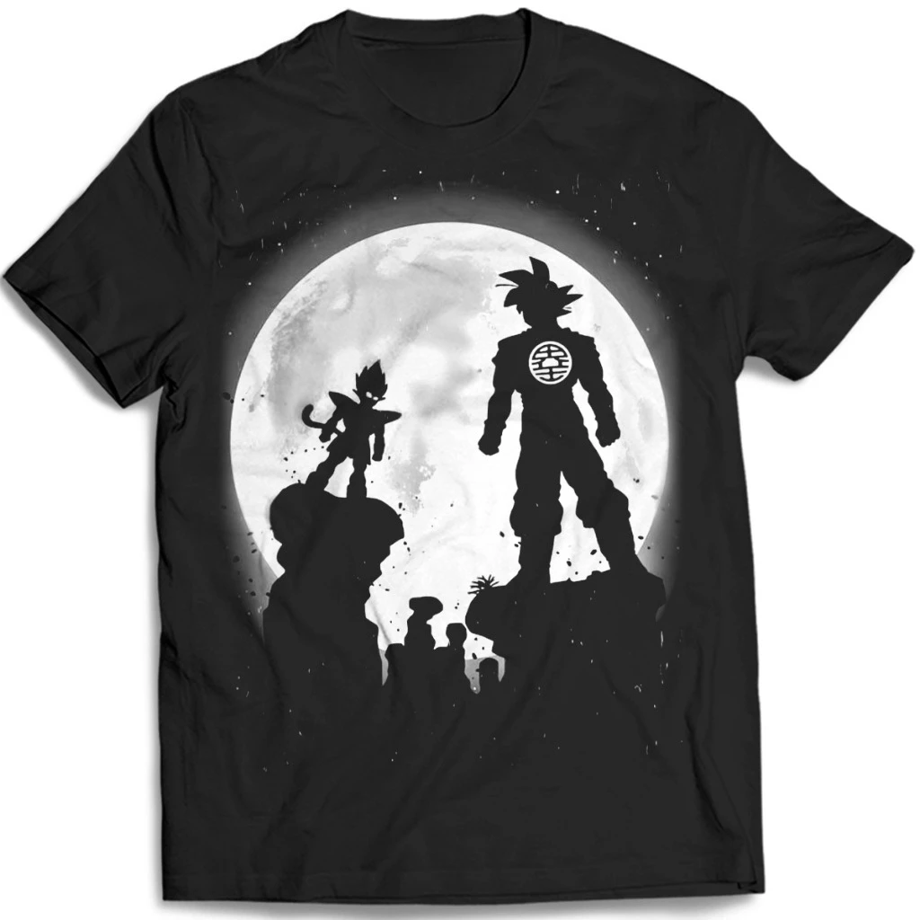 

Japanese Anime Dragon Ball Son Goku Men Women Summer T-shirt Oversized Retro Short-sleeved Casual Comfort Loose Harajuku Street