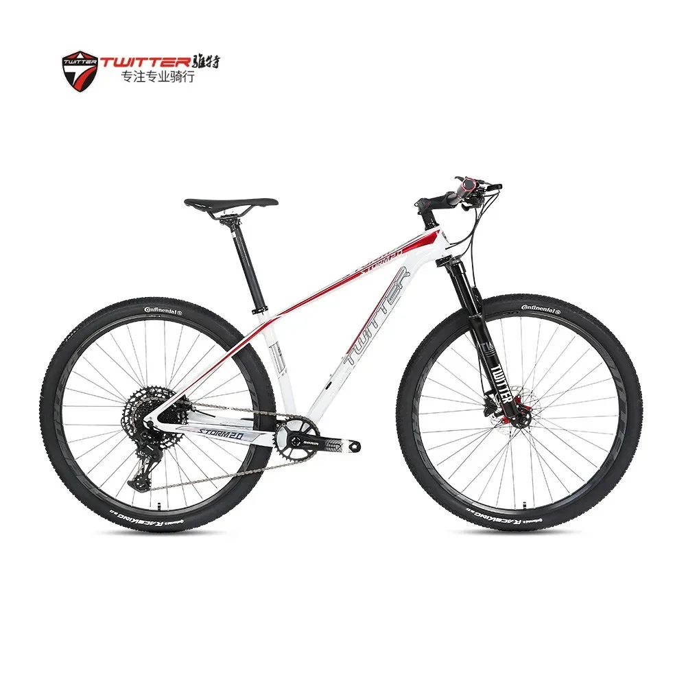 TWITTER STORM2.0 M6100-12S Hydraulic disc brakes XC-Class Carbon Mountain Bike 27.5/29in"bicicletas велосипед мужской bicycle image 2