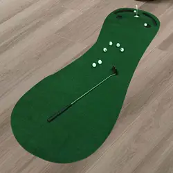 Golf Putting Green Mat Durable Men Women Golfer Gift Portable Golf Training for