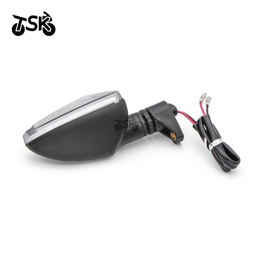 1 Pair Smoke or Clear Motorcycle Turn Signal Light Lamp Indicator For Triumph Daytona 675R 2011-2015 Tiger 800XC 2011-2015