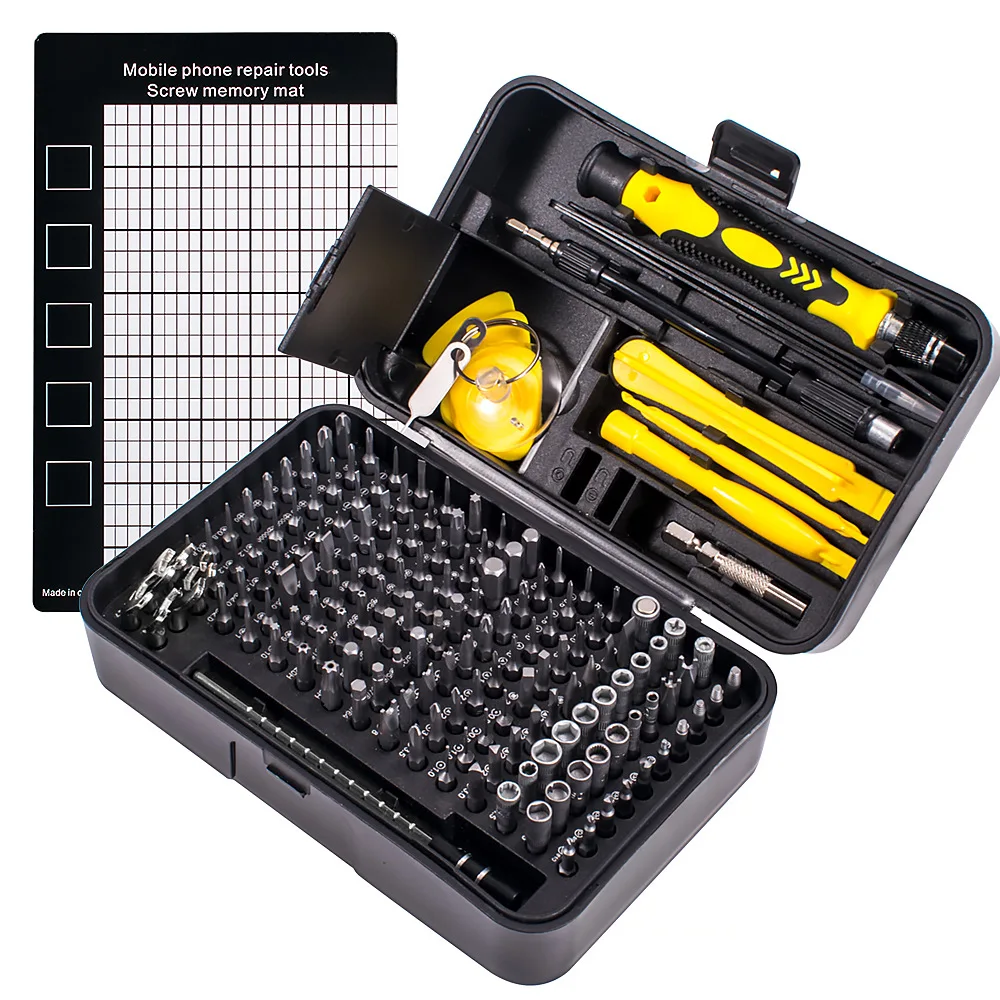 170 in 1 Phone Laptop Computer Household Mini Precision Repair Tool Home Professional Tools Hardware Kit Screwdriver Set