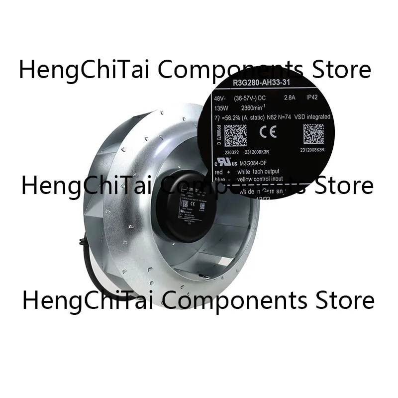Original 100% Working R3G280-AH33-31 48V Cooling fan ventilation