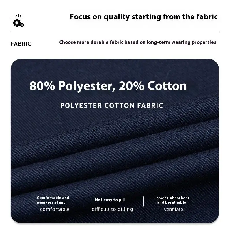 Autumn Men's Workshop Workwear uniform Print Logo High Visibility Jacket Workers' Construction Welding Suit Protective Clothing