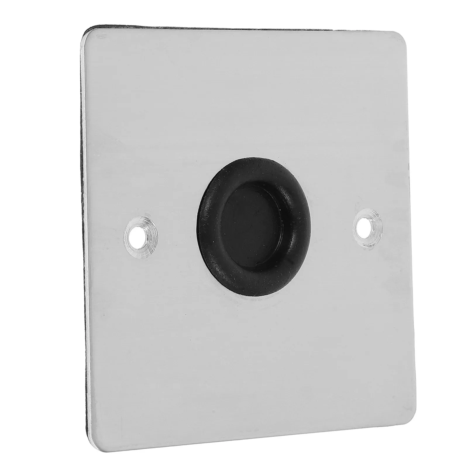 1Set Metal Outlet Cover Plate Ceiling Blank Wall Hole Cover Easy Installation Protective Faceplate Versatile Style Compatible