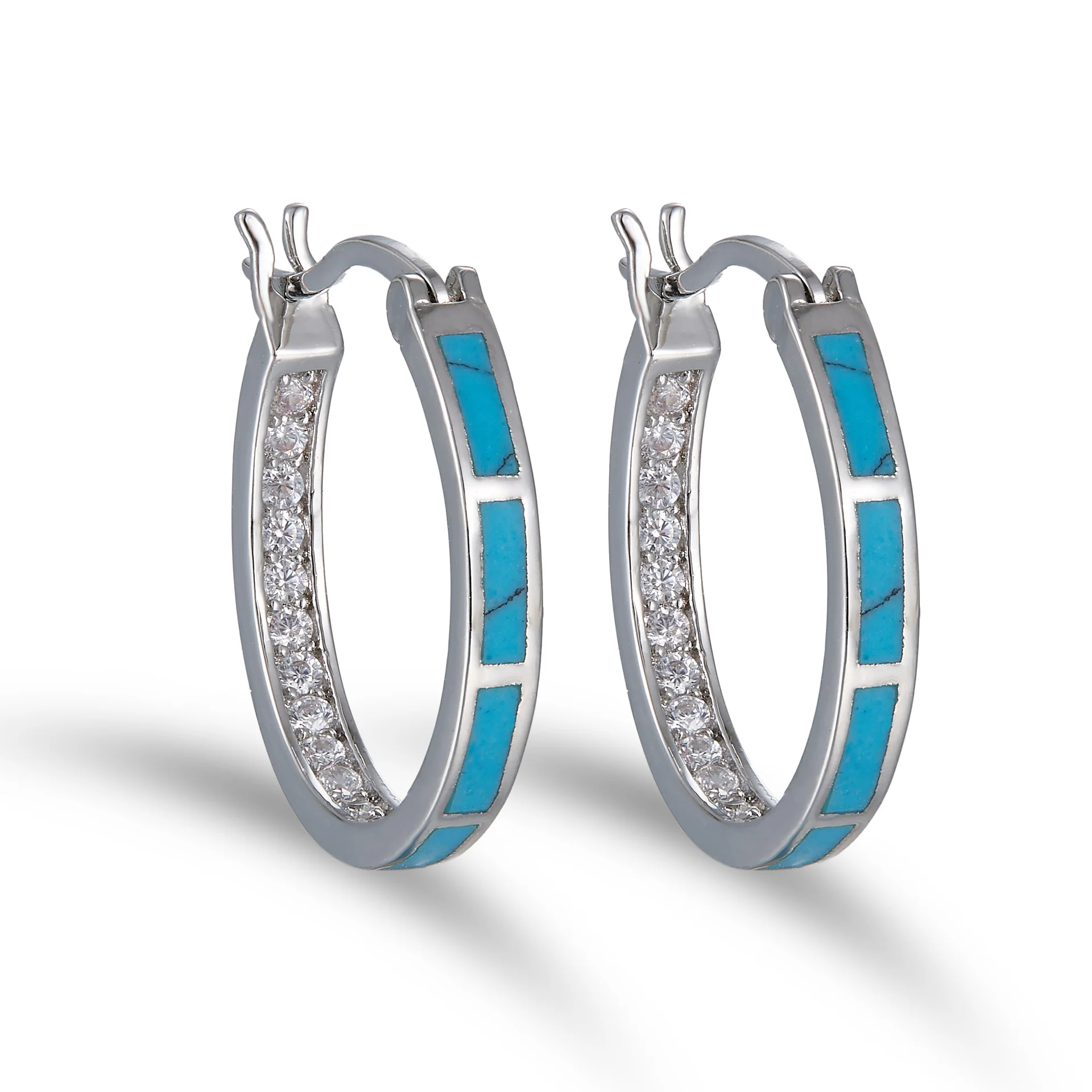 Hypoallergenic Turquoise & Zir - Turquoise Stone Ring 评论和价格