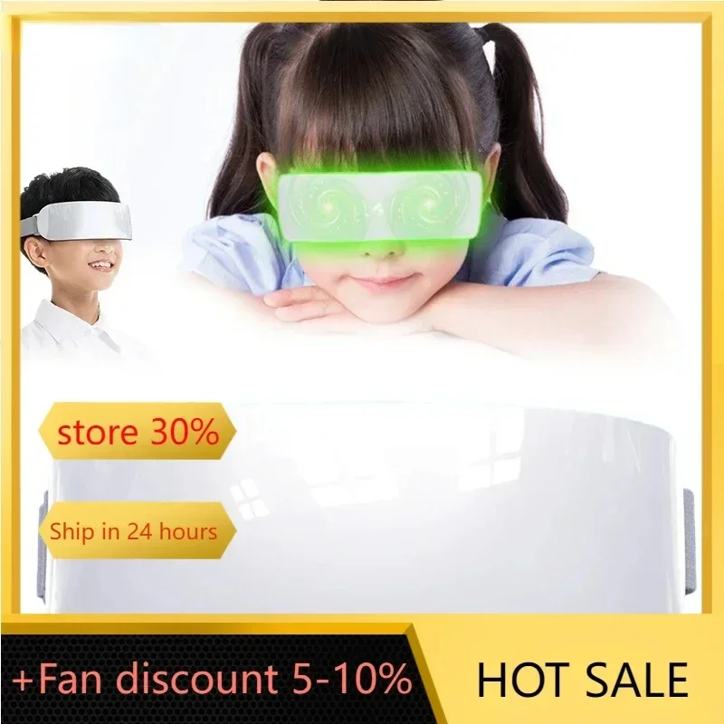 Intelligent Vision Recovery Training Device ems Eye Massage Eye Care Relax Fatigue Travel Rest Rest Child Restore Myopia Glasses