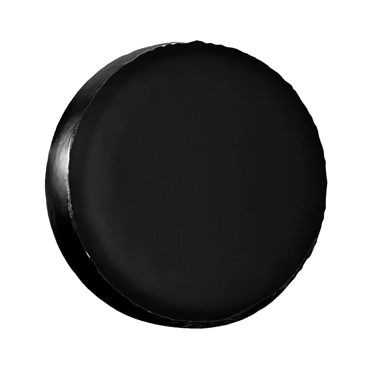 Orange Bear on Snowy Rocks Spare Tire Cover Polyester Weather Resistant Protector