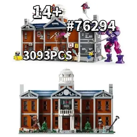 2026NEW X Mansion Hero Base X-Force Command Center Mutant Showdown Building Block Brick 3093pcs Toy Christmas Birthday Gift