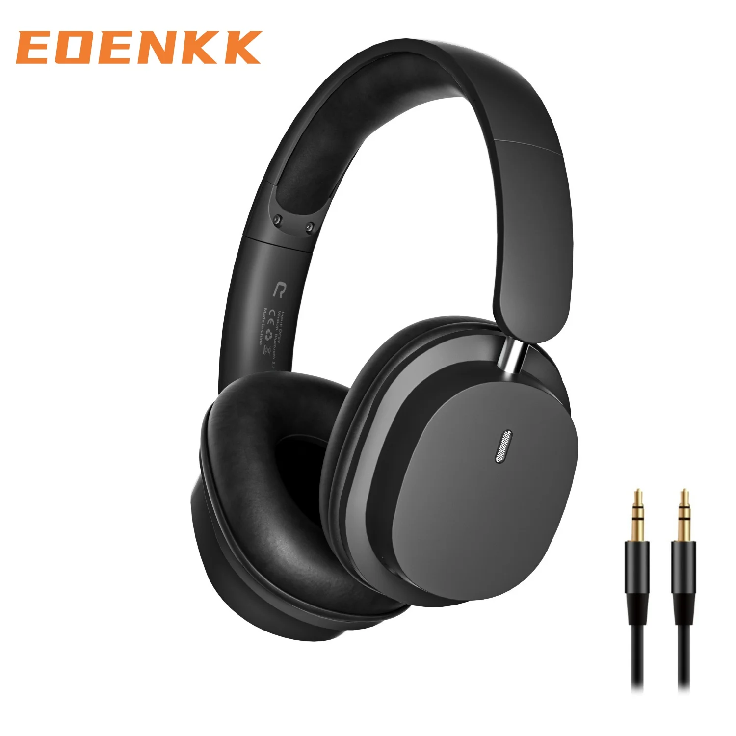 EOENKK bezprzewodowe słuchawki słuchawki Bluetooth ENC z redukcją szumów zestaw słuchawkowy dla graczy typu c słuchawki przewodowe do gier Blutooth