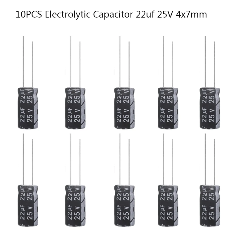 10PCS Kondensator elektrolityczny do naprawy sprzętu AGD Sprzęt komunikacyjny