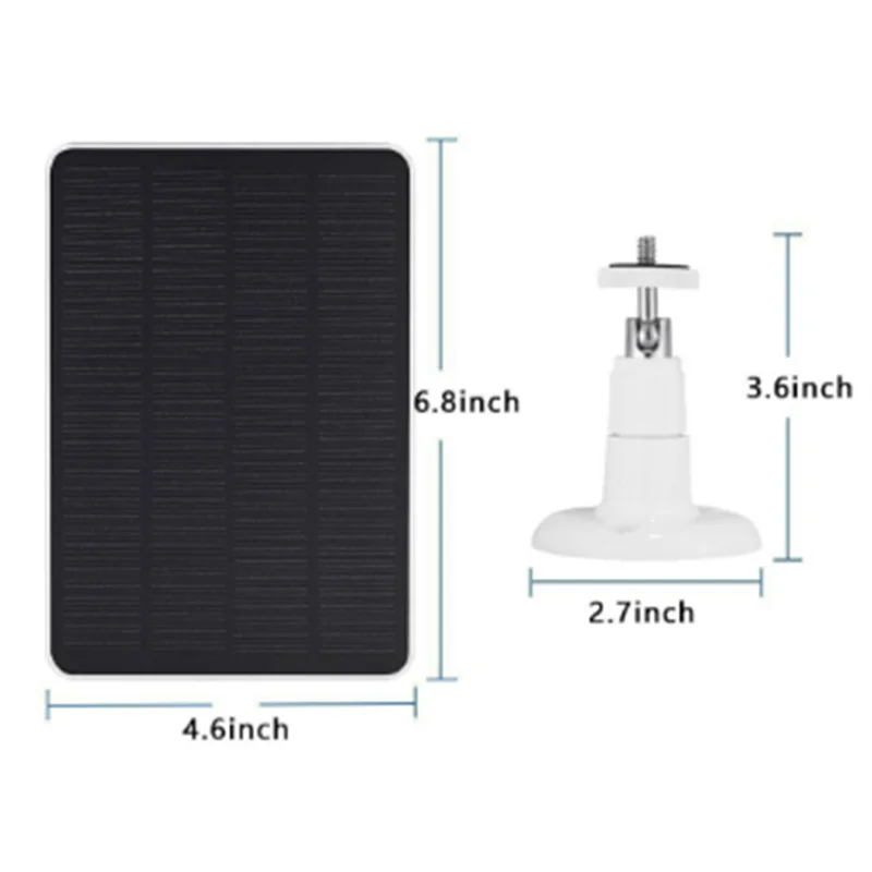 A97I-Solar Panel Type-C Outdoor High Power Solar Cells Charger Solar Panels For Security Camera/Small Light System