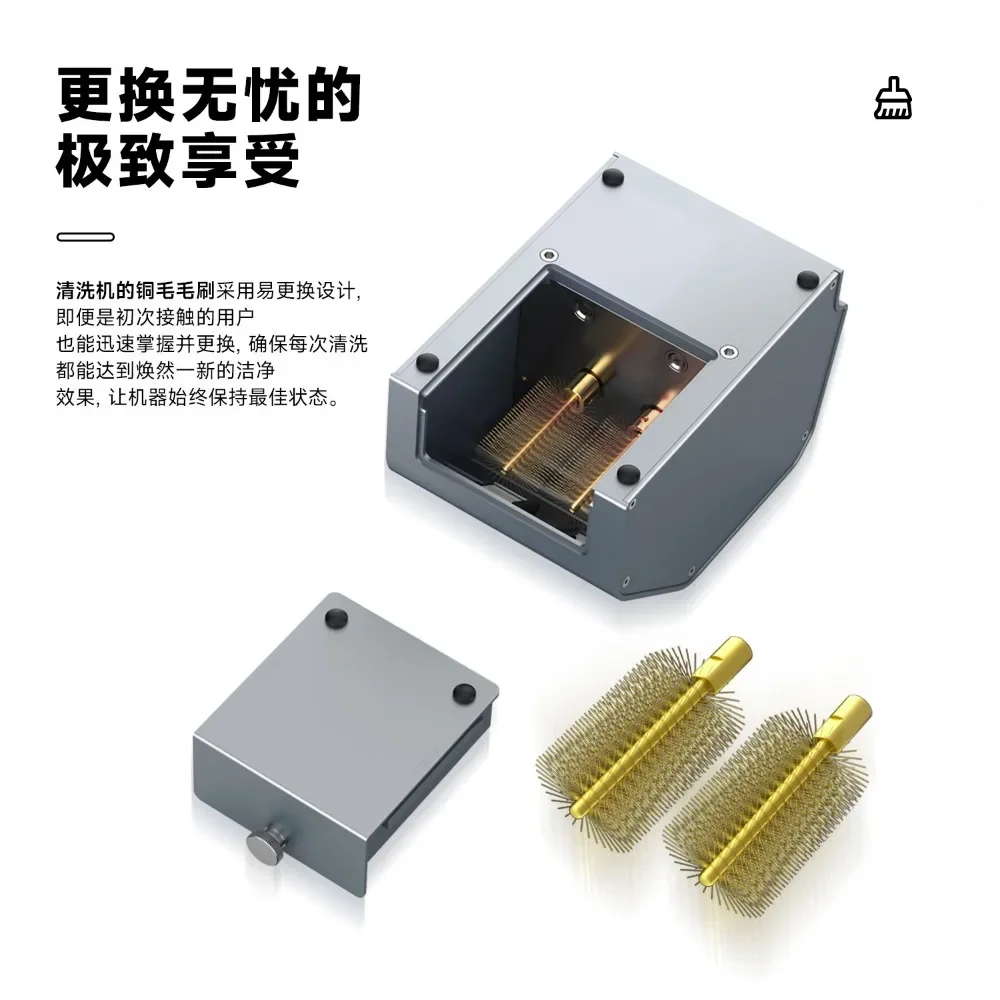 

Handle Steel Wire Welding Nozzle Cleaning Device Deoxidation Soldering Iron Head Cleaning Machine