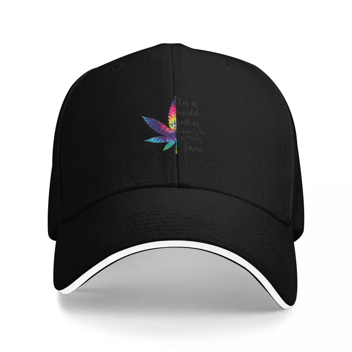 

In a world full of karen's be a mary jane Baseball Cap Visor Golf Cap Bobble Hat Men's Hats Women's