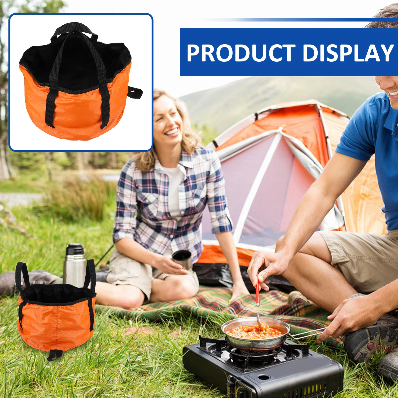 

Foldable Water Basins Portable Camping Buckets Lightweight Outdoor Sports Collapsible Travel Storage Container
