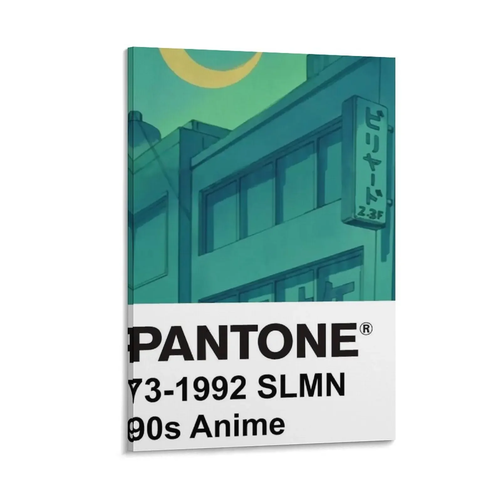 

PANTONE 90s Anime (2) Canvas Painting Decorative picture fashion wall paintings wallpapers home decor