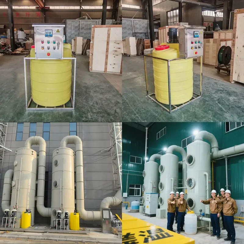 Automatic pH Adjustment Dispensing System Using PP for Acid Base Neutralization in Wet Scrubbers
