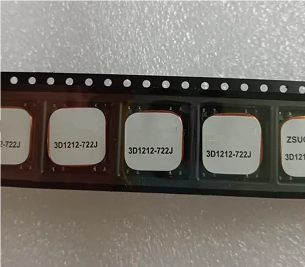 5Pcs 3D1212-722J three-axis PKE induction receiving antenna 3D1212 low frequency AS3933  integrated inductance 722J 7.2MH new