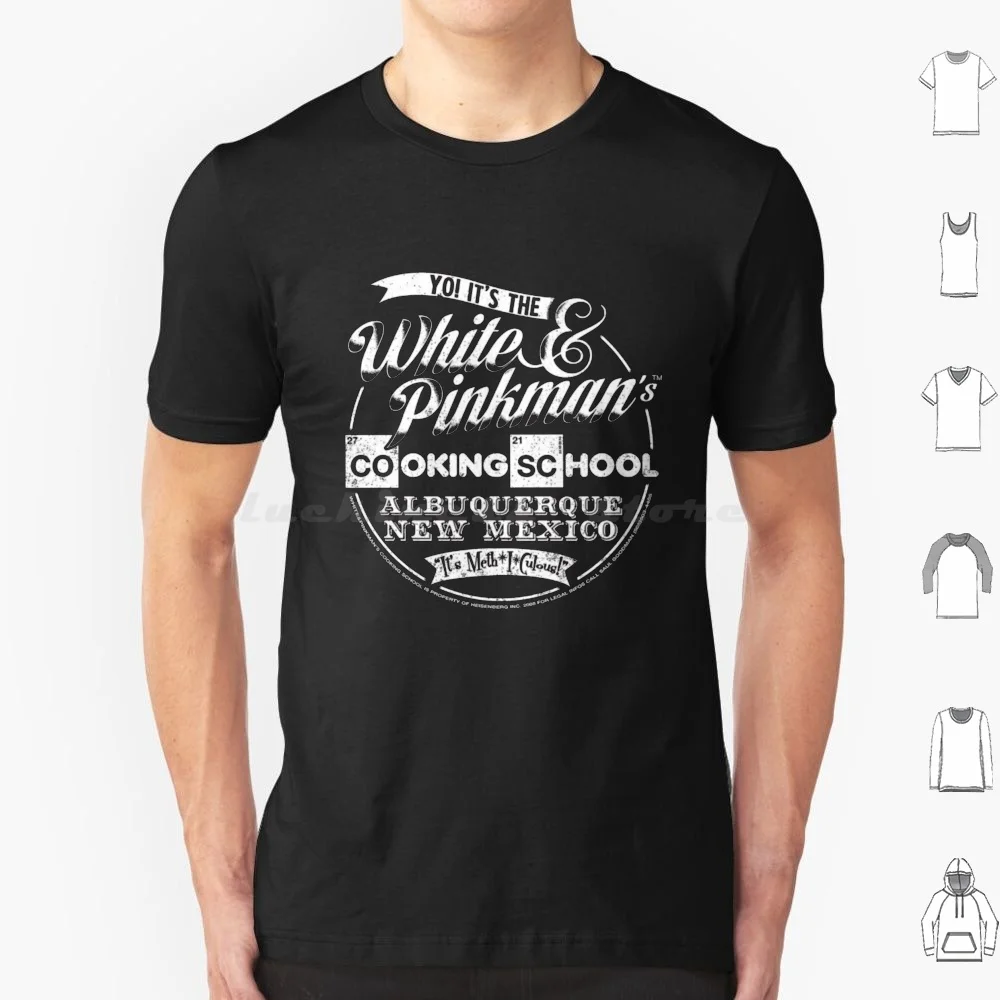 T Shirt Cotton Men Women DIY Print Walter White Jesse Pinkman Albuquerque Netflix Tv Seires
