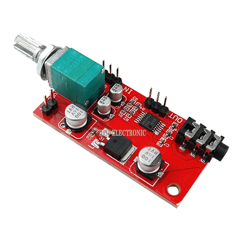 Headphone Amplifier Board MAX4410 Miniature Headphone Amplifier Can Be Used As Power Amplifier Preamplifier Instead Of NE5532