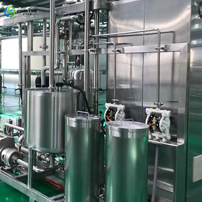 Customized Salad Dressing Production Line Commercial Mayonnaise Sauce Processing Equipment