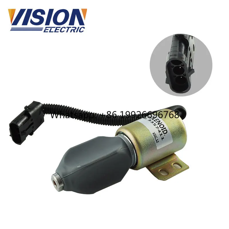 

3357411 12V Cheap Shutoff/Stop/Flame Out Solenoid Valve