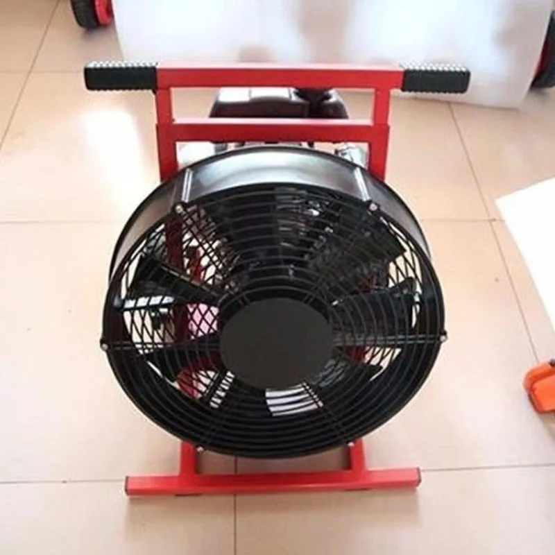 Mobile fire exhaust machine single cylinder positive pressure exhaust machine fire rescue fan