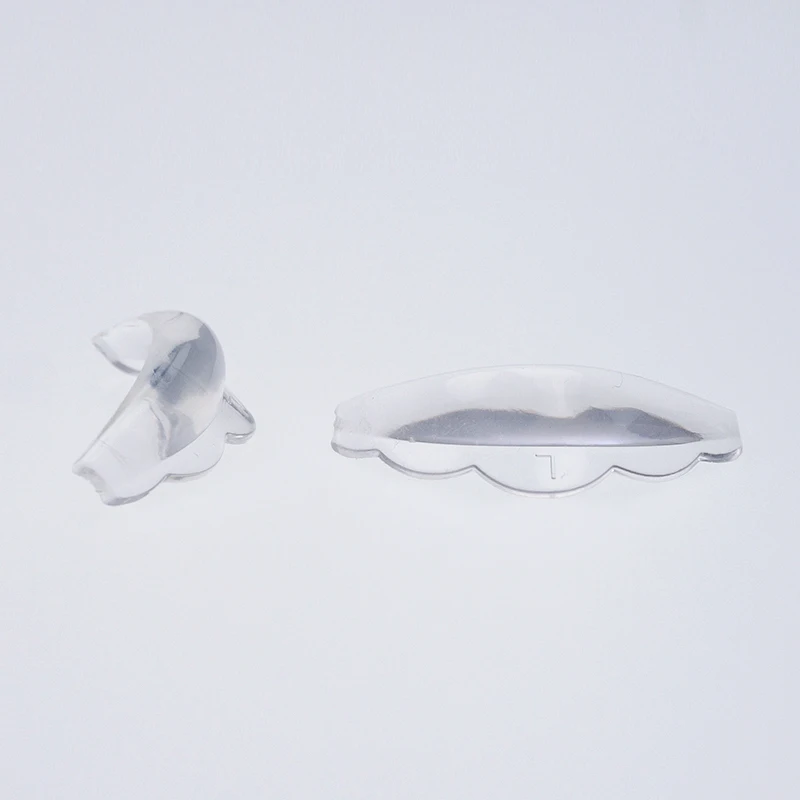 5Pairs Transparent Silicone Eyelash Perm Pads Self-Adhesive Lifting Lashes Rods 3D Eyelash Curler Accessories Makeup Tools