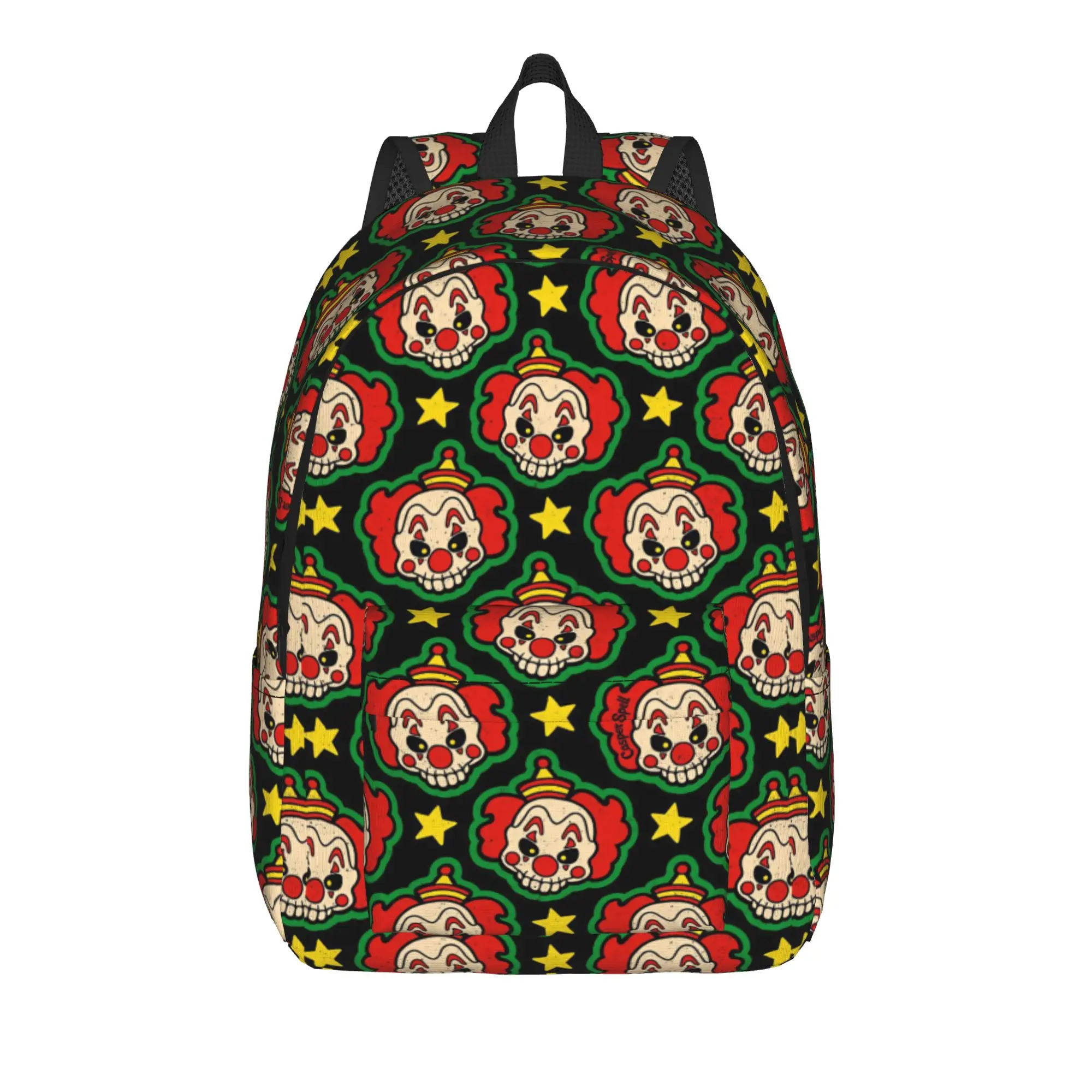 Killer Klowns From Outer Space Wax Backpack  Female Polyester Hiking Backpacks Durable Stylish School Bags Rucksack