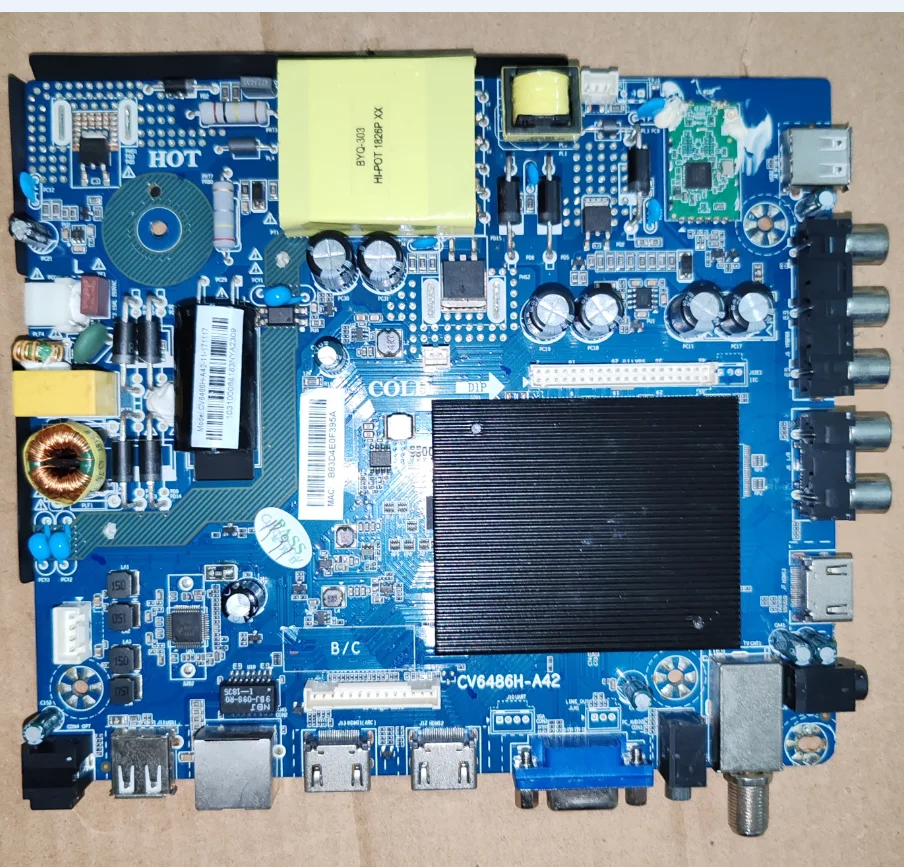

CV6486H-A42 LED TV WiFi network TV motherboard