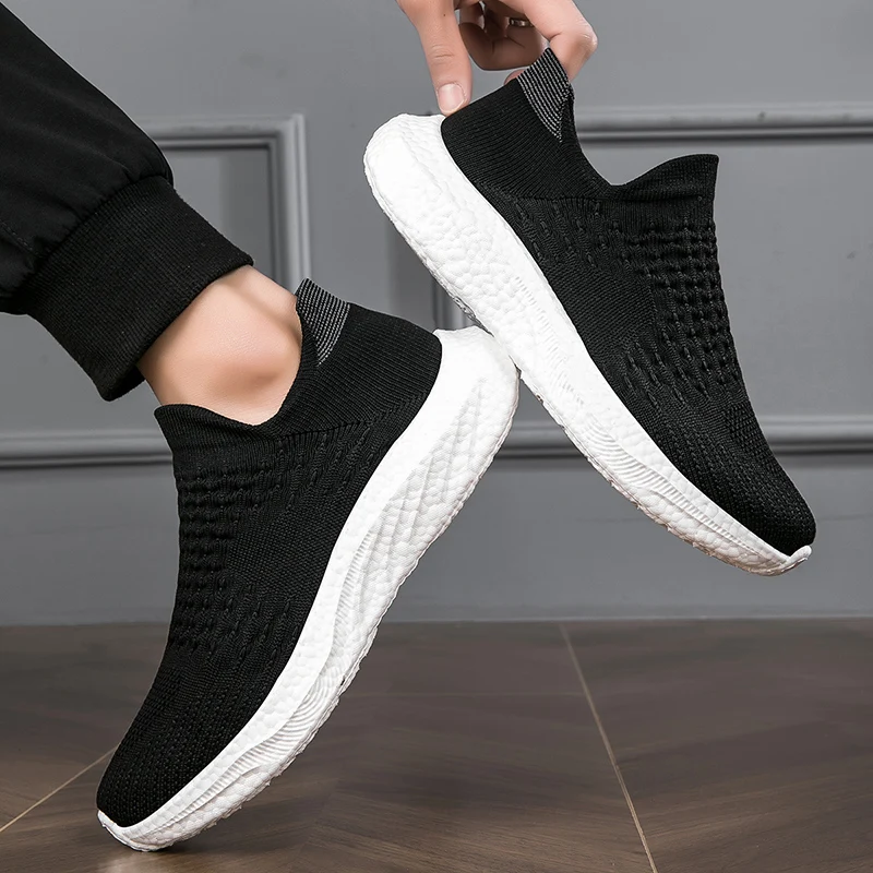

Casual Breathable Lightweight Sneakers Men Comfortable Running Shoes for Men Outdoor Mesh Designer Loafers Men Tenis Masculino