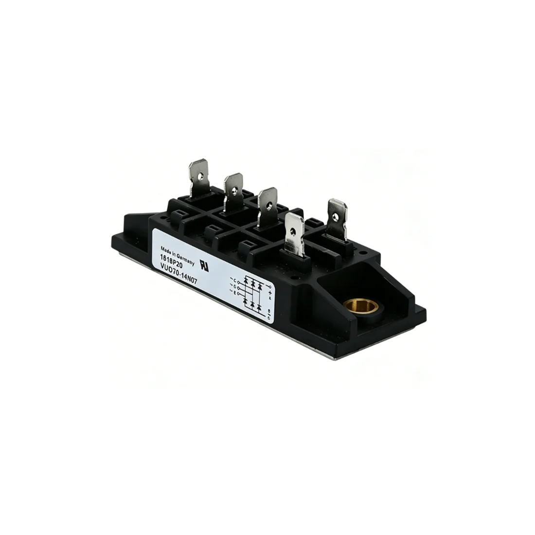 New Original VUO70 Series VUO70-08NO7 VUO70-12NO7 VUO70-14NO7 VUO70-16NO7 Three Phase Diode Bridge Rectifier Module