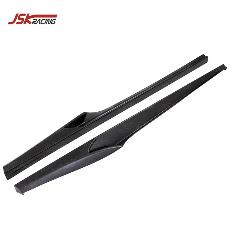 NOVIT STYLE DRY MATTE CARBON FIBER SIDE SKIRTS SIDE LIP for 2015-2017 FERRARI 488 GTB SPIDER
