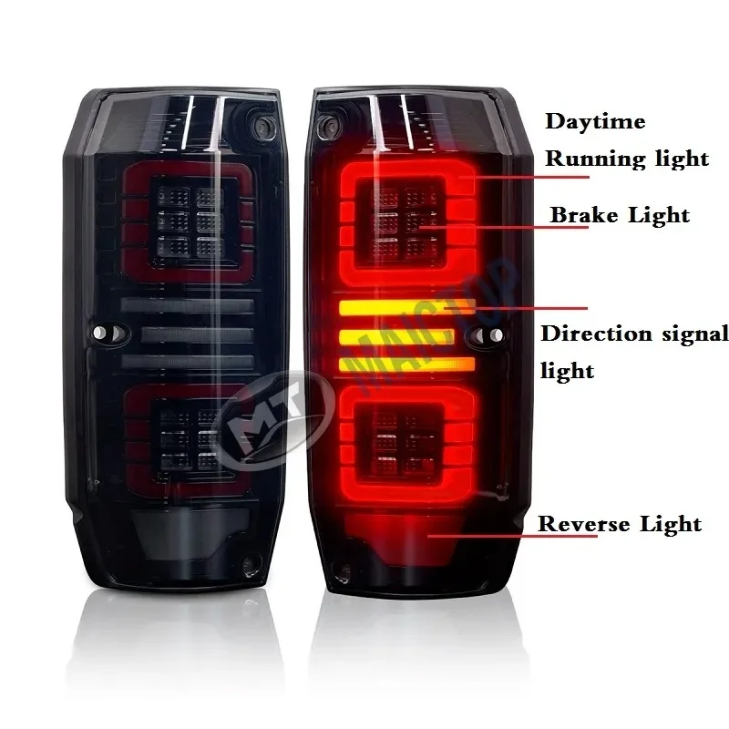 LED Tail light for Land Cruiser 79 Series J70 FJ76 FJ7 1984-2021 Brake Stop Light Rear Trunk Signal Lamp Assembly